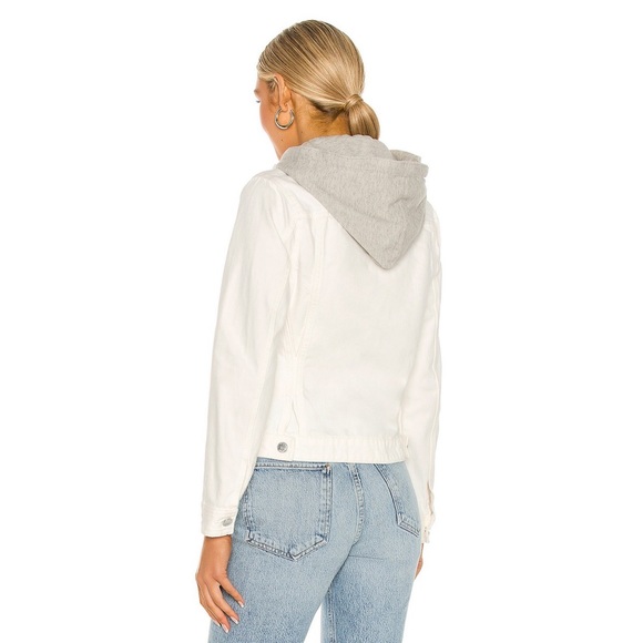 Blanknyc white denim jean Jacket - Picture 3 of 6